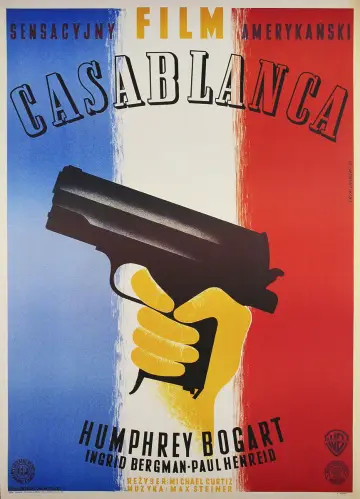 Plakat do filmu "Casablanca" #750208