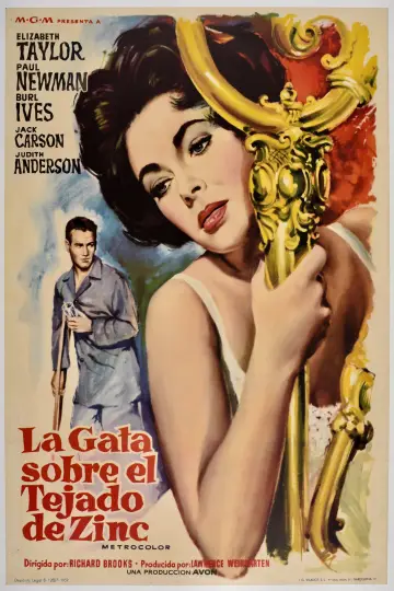 Plakat do filmu "Kotka na gorącym, blaszanym dachu" #1632315