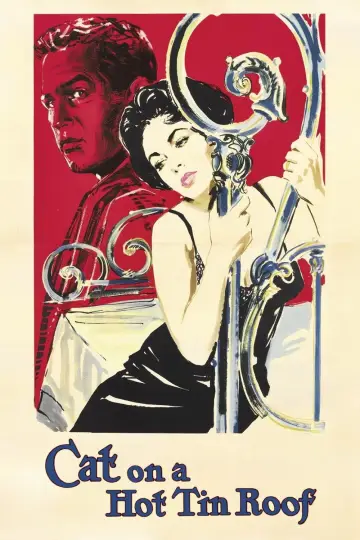 Plakat do filmu "Kotka na gorącym, blaszanym dachu" #902023