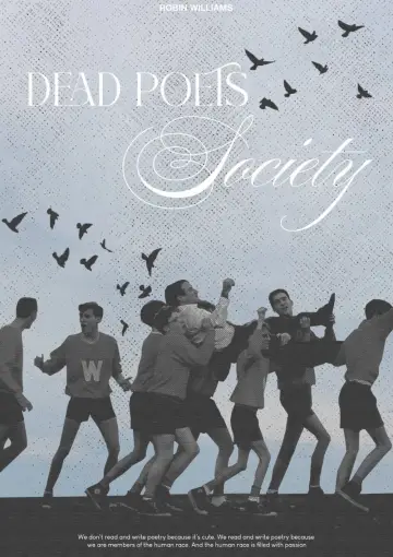 Plakat do filmu "Stowarzyszenie Umarłych Poetów" #1178389