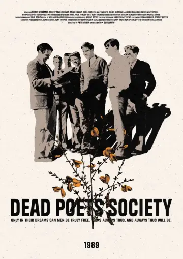 Plakat do filmu "Stowarzyszenie Umarłych Poetów" #1178390