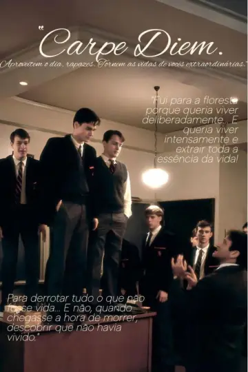 Plakat do filmu "Stowarzyszenie Umarłych Poetów" #1178396
