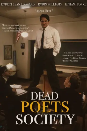Plakat do filmu "Stowarzyszenie Umarłych Poetów" #1178397