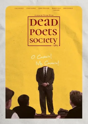 Plakat do filmu "Stowarzyszenie Umarłych Poetów" #51438