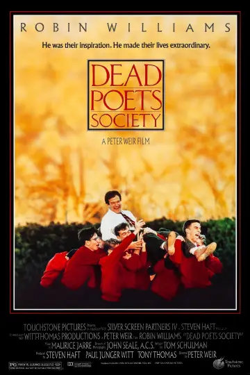 Plakat do filmu "Stowarzyszenie Umarłych Poetów" #573935