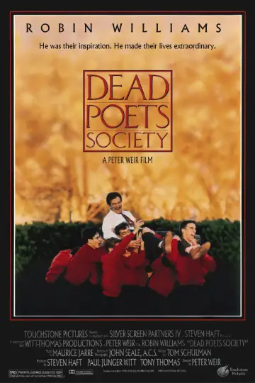 Plakat do filmu "Stowarzyszenie Umarłych Poetów" #573937