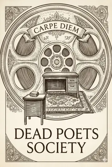 Plakat do filmu "Stowarzyszenie Umarłych Poetów" #830943