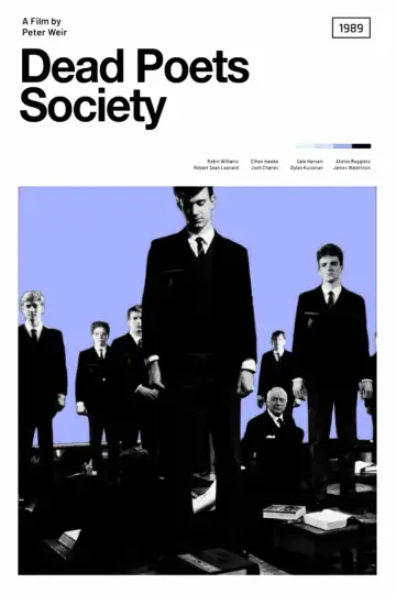Plakat do filmu "Stowarzyszenie Umarłych Poetów" #830944