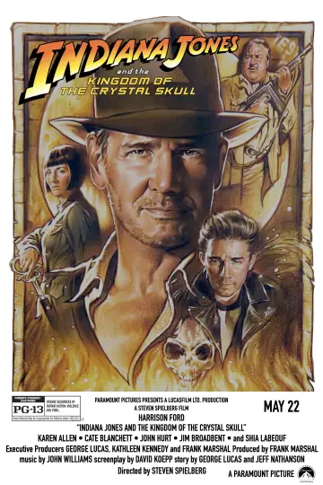 Plakat do filmu "Indiana Jones i Królestwo Kryształowej Czaszki" #26776