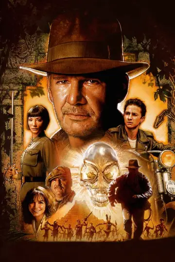 Plakat do filmu "Indiana Jones i Królestwo Kryształowej Czaszki" #308826