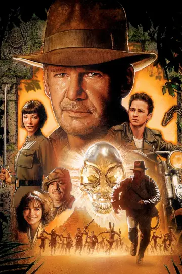 Plakat do filmu "Indiana Jones i Królestwo Kryształowej Czaszki" #308827