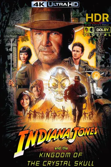 Plakat do filmu "Indiana Jones i Królestwo Kryształowej Czaszki" #308829