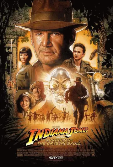 Plakat do filmu "Indiana Jones i Królestwo Kryształowej Czaszki" #308833