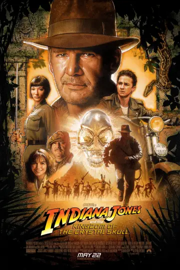 Plakat do filmu "Indiana Jones i Królestwo Kryształowej Czaszki" #804293