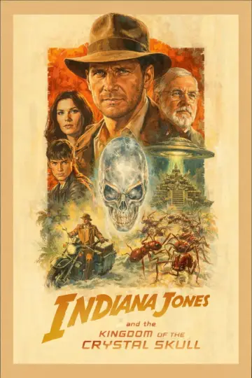 Plakat do filmu "Indiana Jones i Królestwo Kryształowej Czaszki" #804316