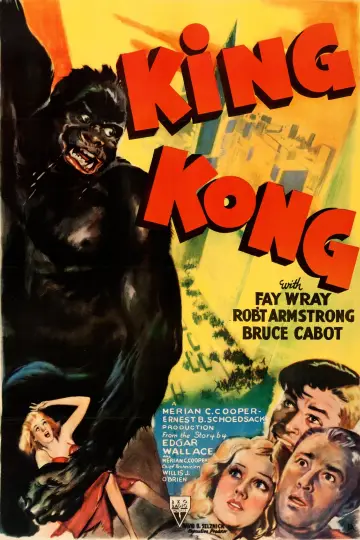 Plakat do filmu "King Kong" #91535
