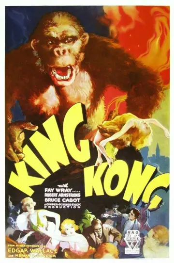 Plakat do filmu "King Kong" #91542