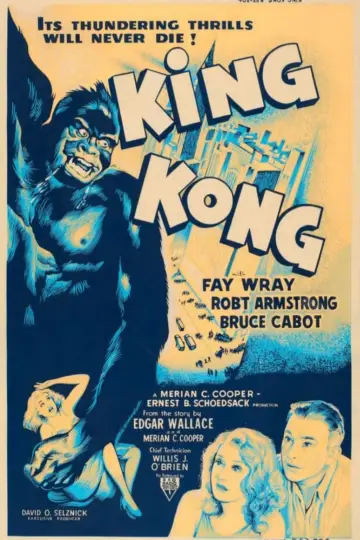 Plakat do filmu "King Kong" #91557