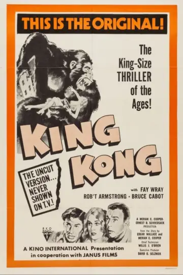 Plakat do filmu "King Kong" #91558