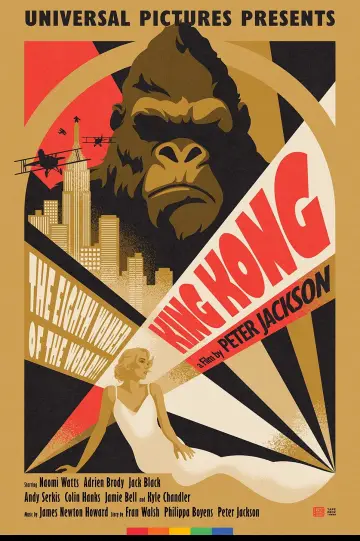 Plakat do filmu "King Kong" #1627380