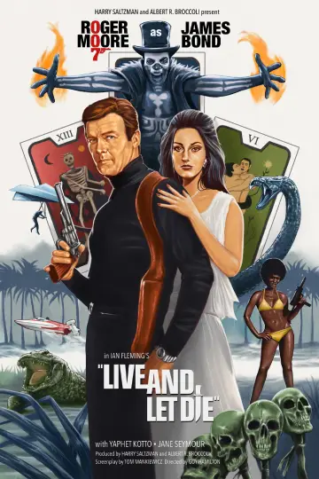 Plakat do filmu "Żyj i pozwól umrzeć" #645154