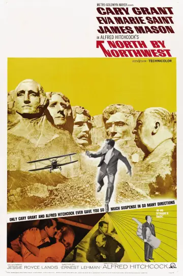 Plakat do filmu "Północ - północny zachód" #672547