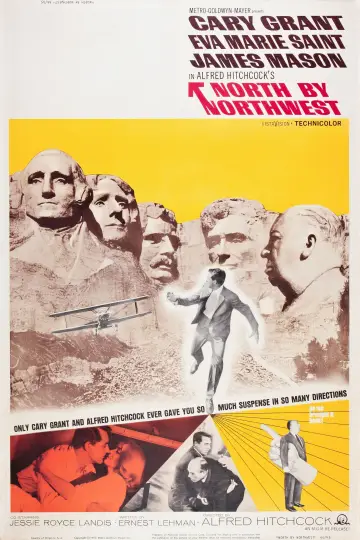 Plakat do filmu "Północ - północny zachód" #672556