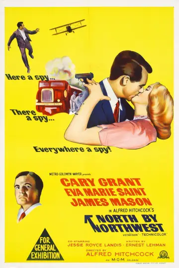Plakat do filmu "Północ - północny zachód" #672558