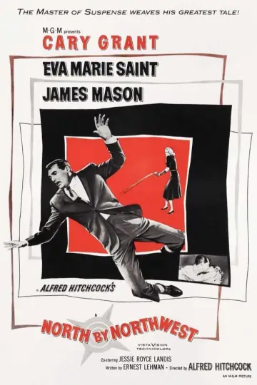 Plakat do filmu "Północ - północny zachód" #78661
