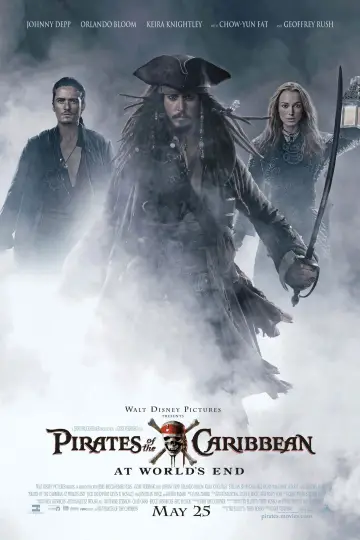 Plakat do filmu "Piraci z Karaibów. Na krańcu świata" #564523