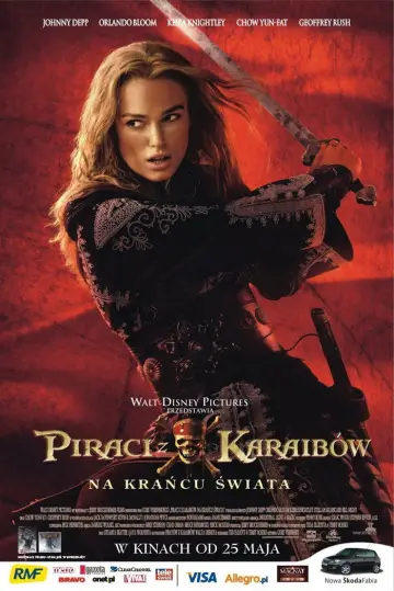 Plakat do filmu "Piraci z Karaibów. Na krańcu świata" #564536