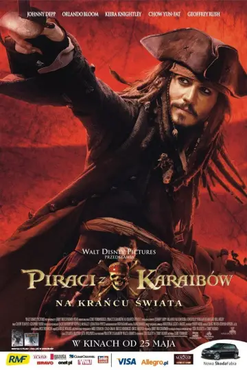 Plakat do filmu "Piraci z Karaibów. Na krańcu świata" #564538