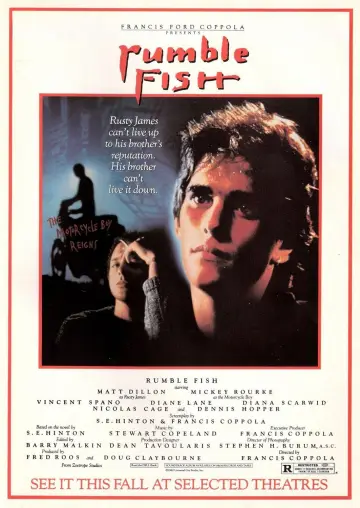 Plakat do filmu "Rumble Fish" #134550
