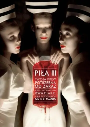 Plakat do filmu "Piła III" #709582