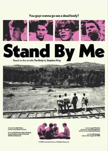 Plakat do filmu "Stań przy mnie" #184767