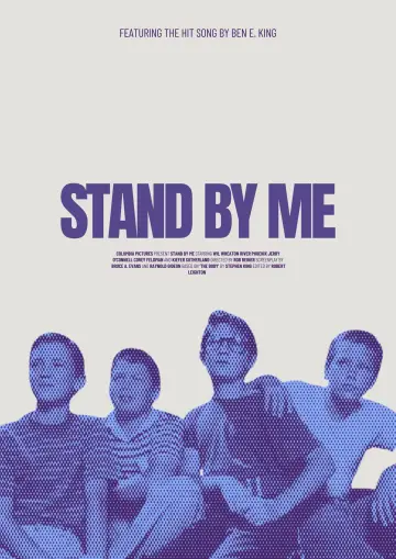 Plakat do filmu "Stań przy mnie" #431148