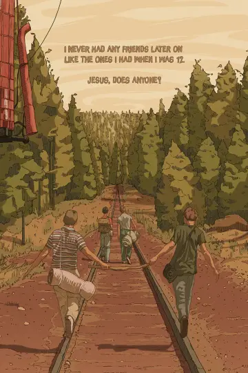 Plakat do filmu "Stań przy mnie" #472524
