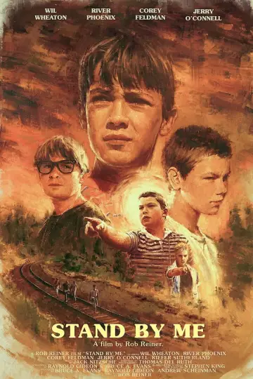 Plakat do filmu "Stań przy mnie" #603565