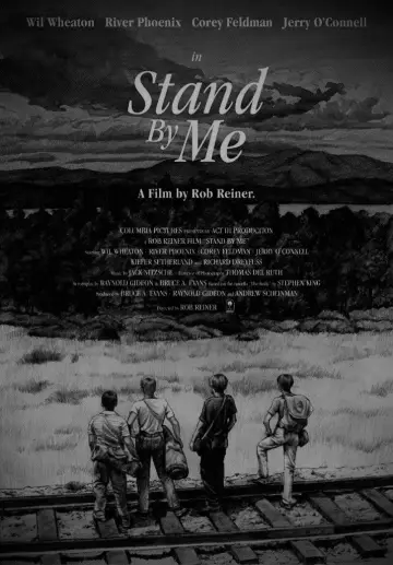 Plakat do filmu "Stań przy mnie" #603581