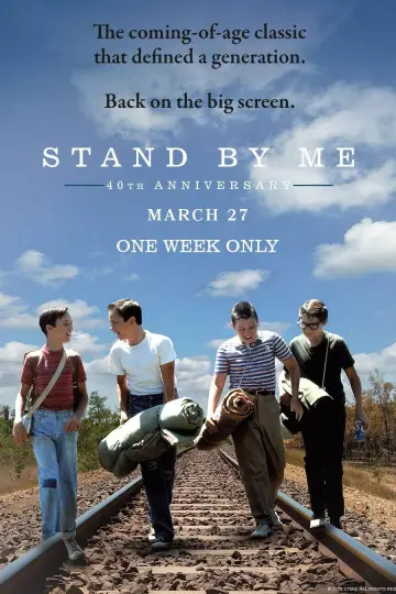Plakat do filmu "Stań przy mnie" #753159