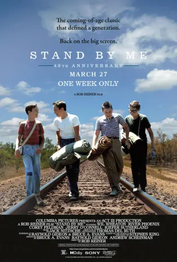 Plakat do filmu "Stań przy mnie" #753162