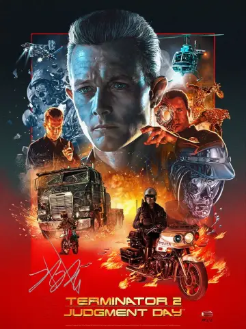Plakat do filmu "Terminator 2: Dzień sądu" #1575228