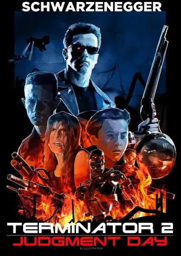 Plakat do filmu "Terminator 2: Dzień sądu" #172013