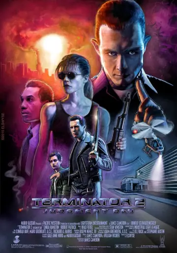 Plakat do filmu "Terminator 2: Dzień sądu" #172016