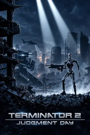 Plakat do filmu "Terminator 2: Dzień sądu" #1823911