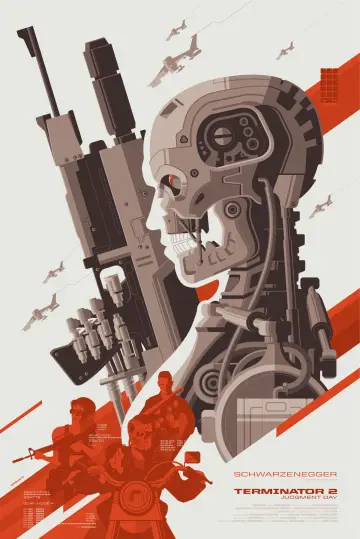 Plakat do filmu "Terminator 2: Dzień sądu" #549992