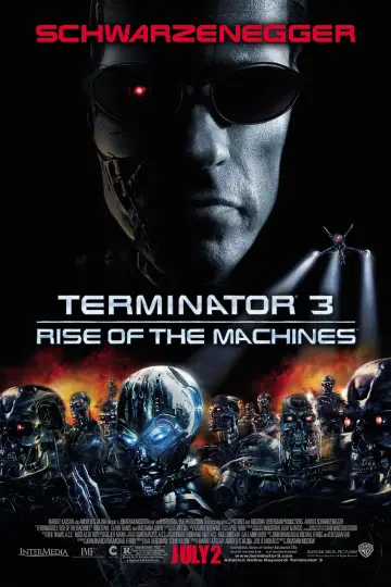 Plakat do filmu "Terminator 3. Bunt maszyn" #300738