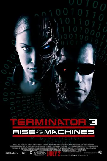 Plakat do filmu "Terminator 3. Bunt maszyn" #33377