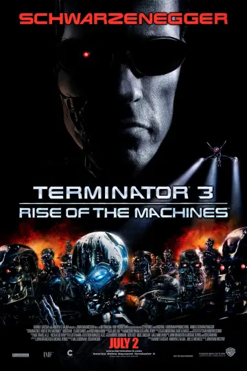 Plakat do filmu "Terminator 3. Bunt maszyn" #603900