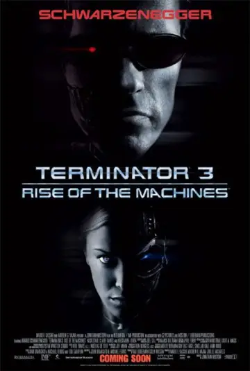 Plakat do filmu "Terminator 3. Bunt maszyn" #603902